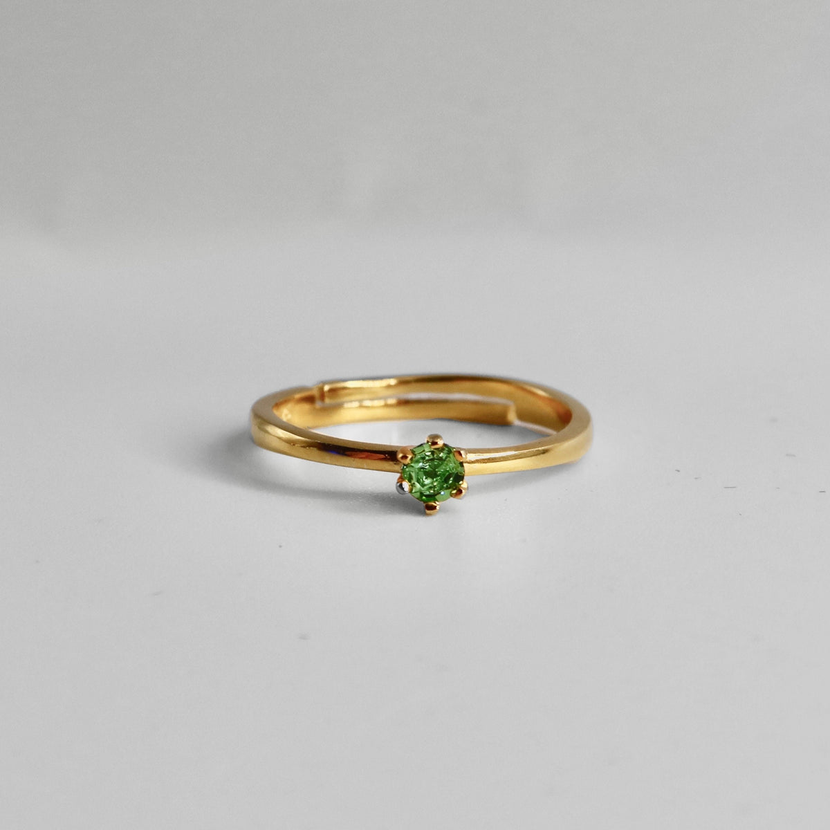 Uranium Glass Ring