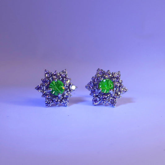 Uranium Glass Earrings