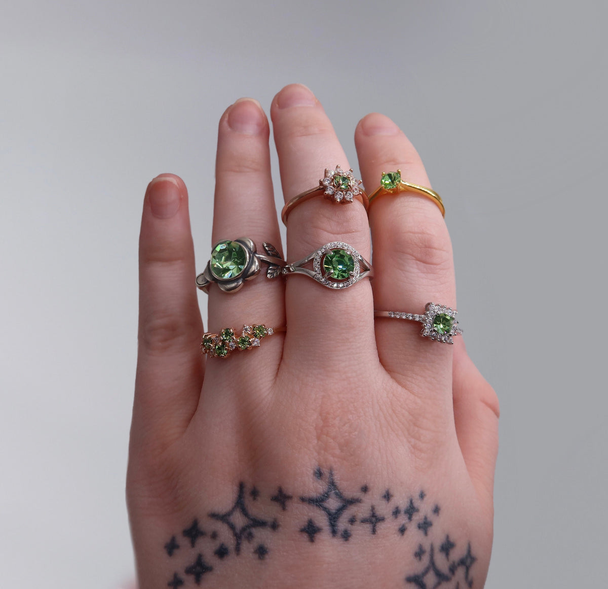 Uranium Glass Ring
